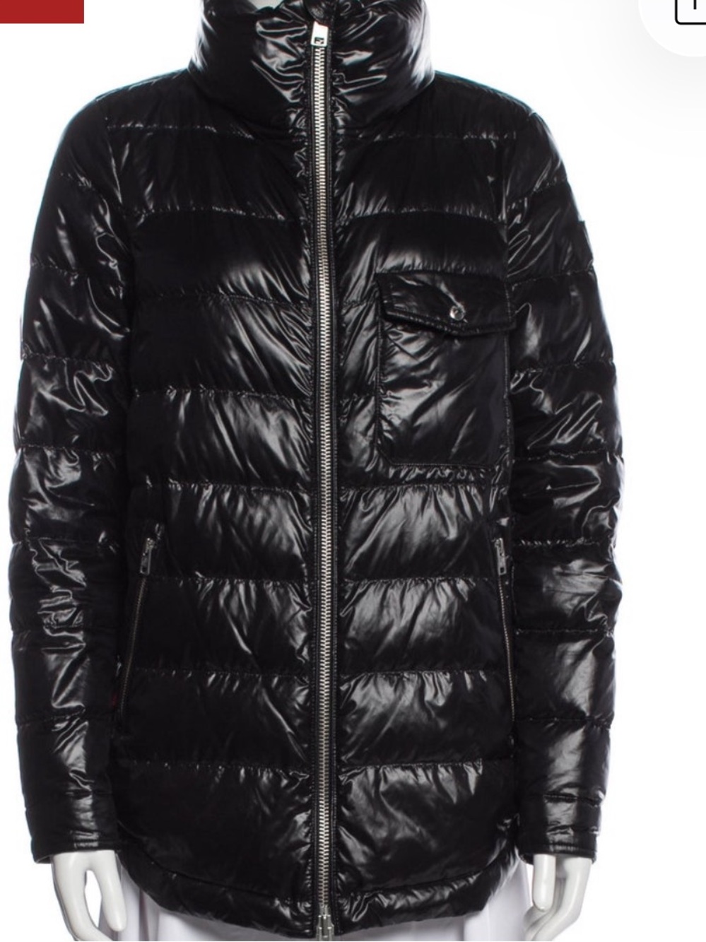 Woolrich Down Black Quilted Puffer Jacket - Women Small